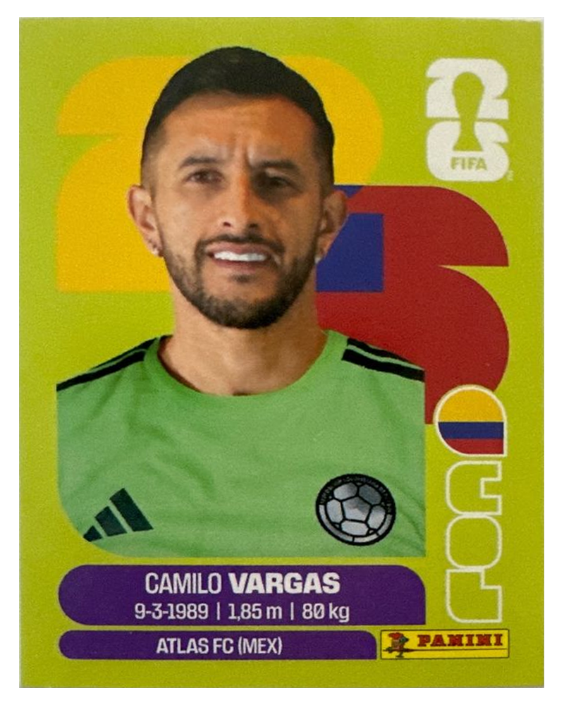 Panini FIFA WM 2026 United - COL 2 - Camilo Vargas