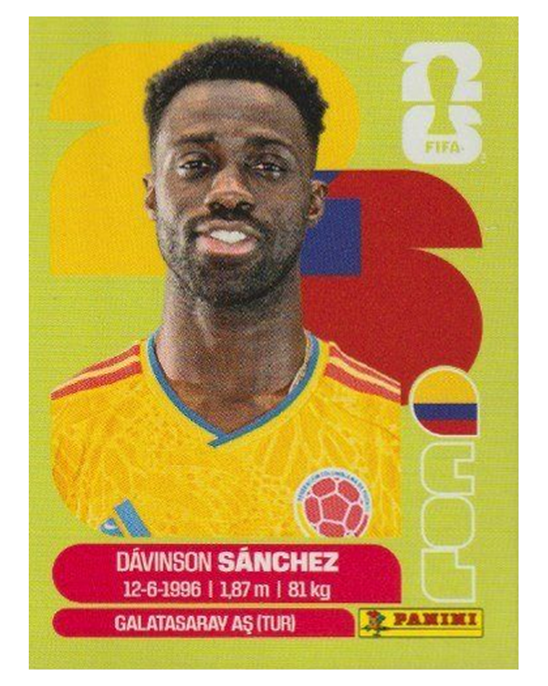 Panini FIFA WM 2026 United - COL 4 - Dávinson Sánchez
