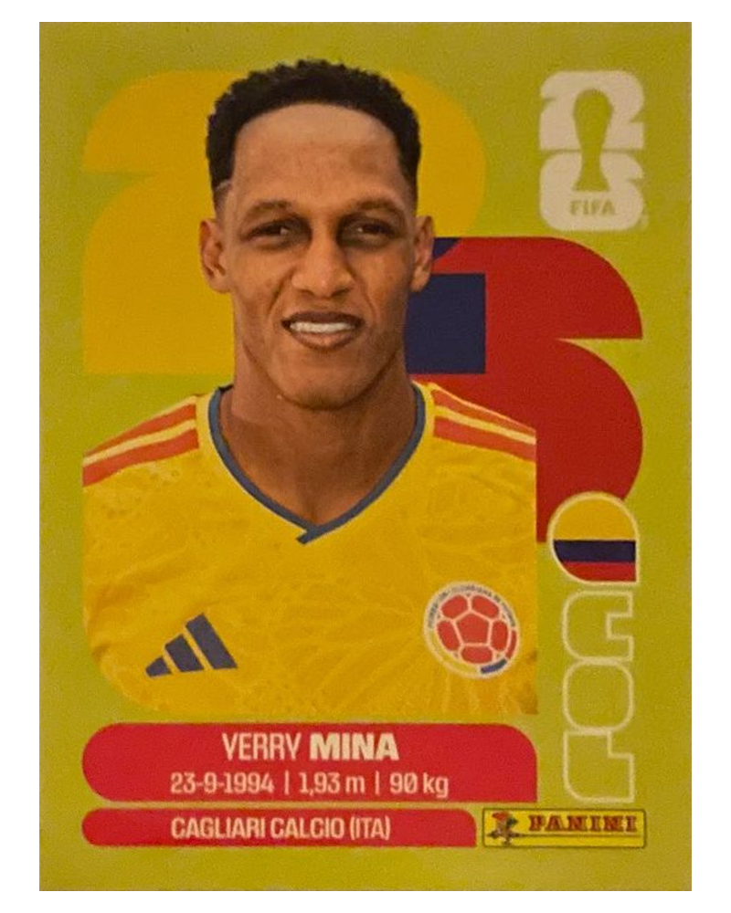 Panini FIFA WM 2026 United - COL 5 - Yerry Mina