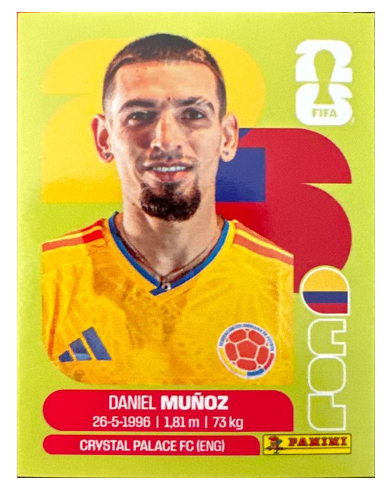 Panini FIFA WM 2026 United - COL 6 - Daniel Munoz