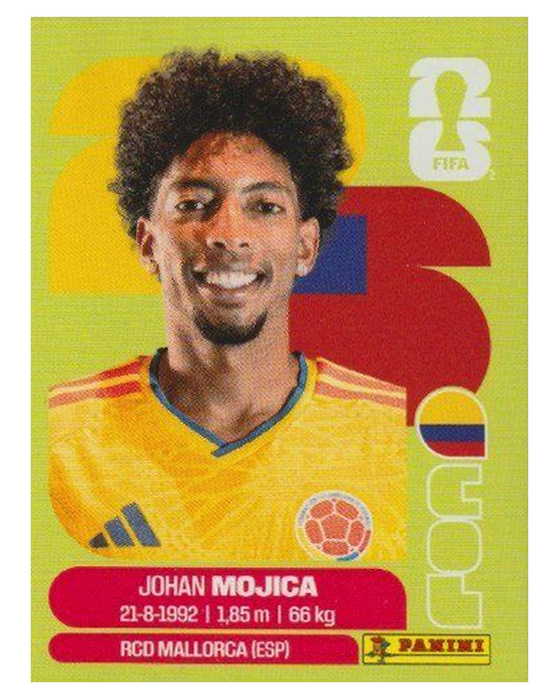 Panini FIFA WM 2026 United - COL 7 - Johan Mojica