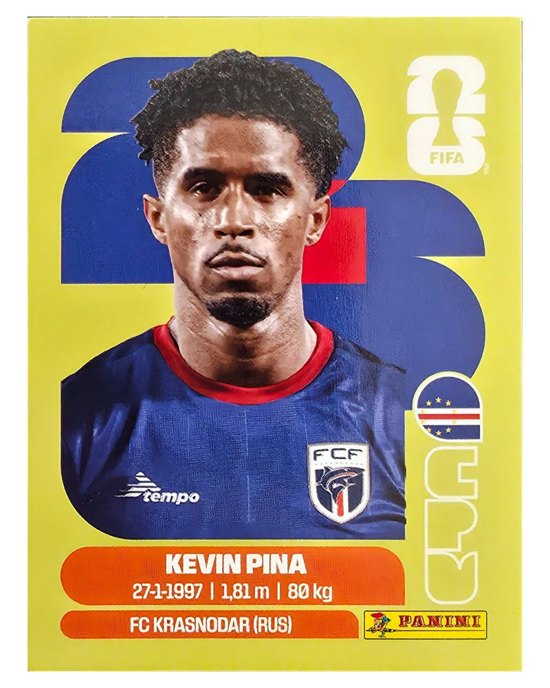 Panini FIFA WM 2026 United - CPV 10 - Kevin Pina