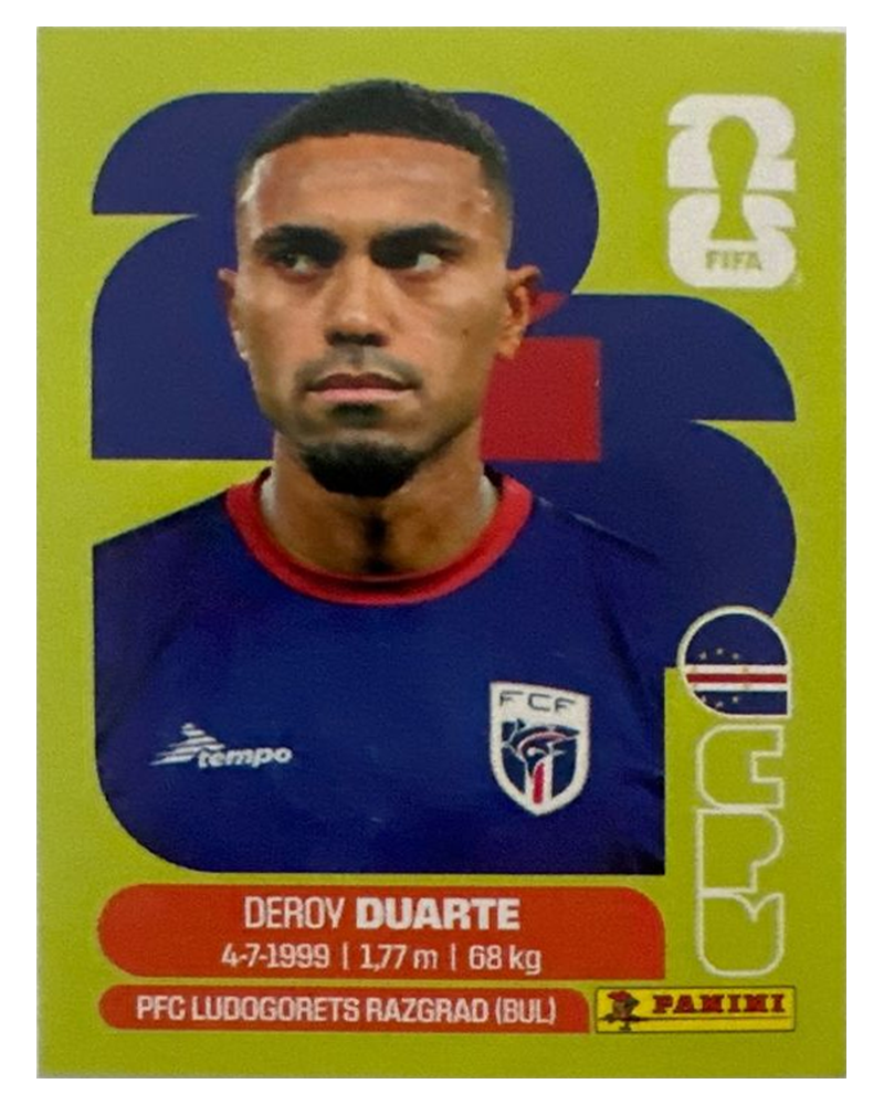 Panini FIFA WM 2026 United - CPV 14 - Deroy Duarte