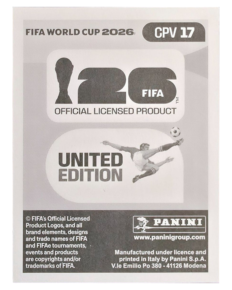 Panini FIFA WM 2026 United - CPV 17 - Ryan Mendes