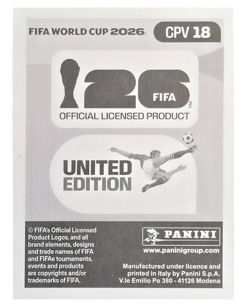 Panini FIFA WM 2026 United - CPV 18 - Dailon Livramento