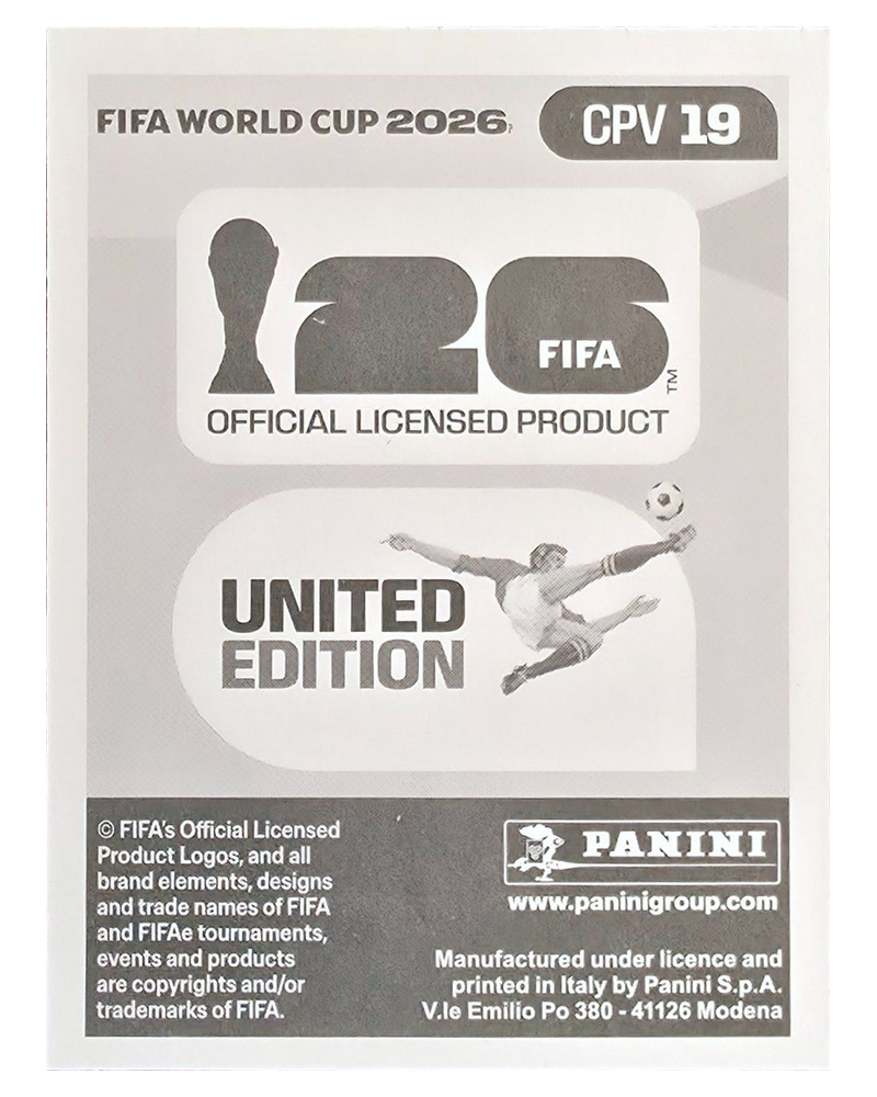 Panini FIFA WM 2026 United - CPV 19 - Willy Semedo