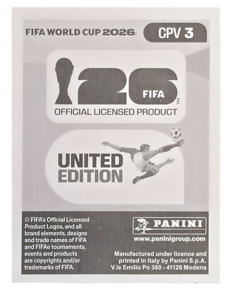 Panini FIFA WM 2026 United - CPV 3 - Logan Costa