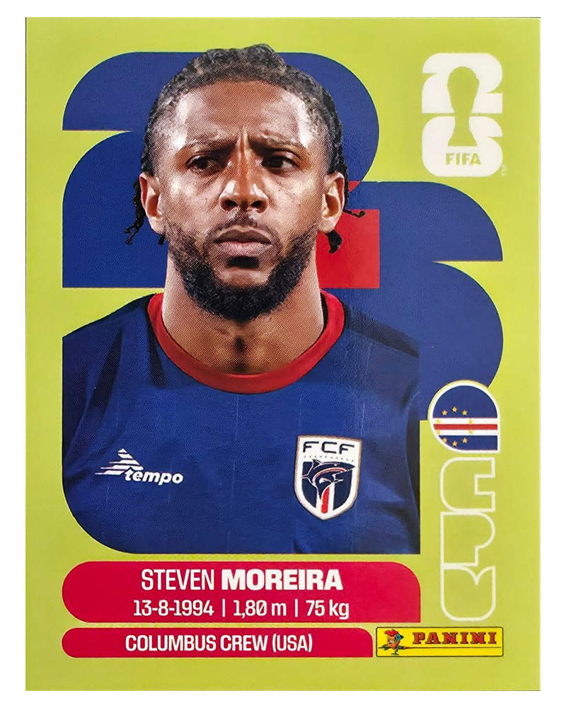 Panini FIFA WM 2026 United - CPV 6 - Steven Moreira