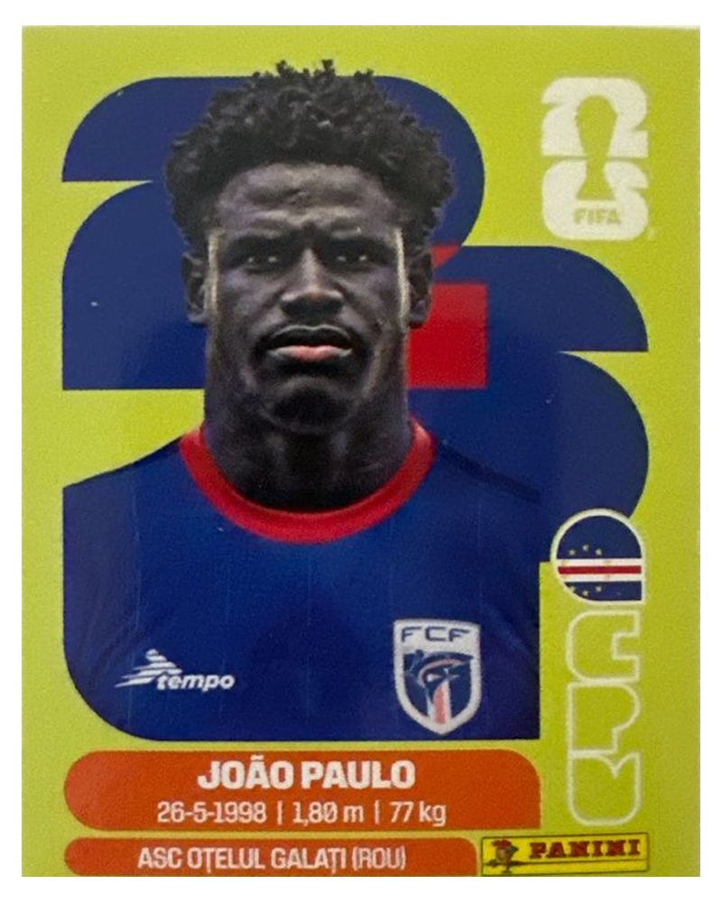 Panini FIFA WM 2026 United - CPV 8 - Joao Paulo