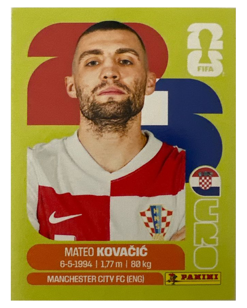 Panini FIFA WM 2026 United - CRO 10 - Mateo Kovacic