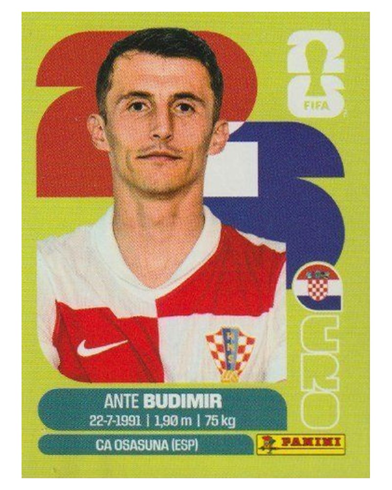 Panini FIFA WM 2026 United - CRO 18 - Ante Budimir