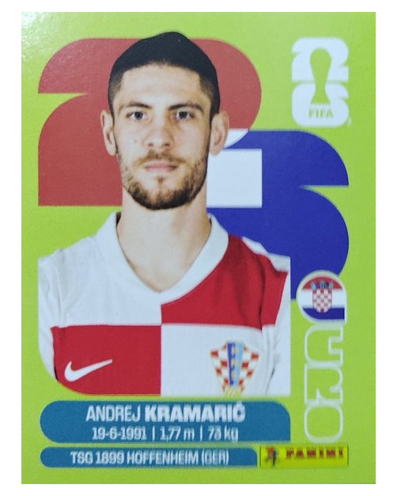 Panini FIFA WM 2026 United - CRO 19 - Andrej Kramarić