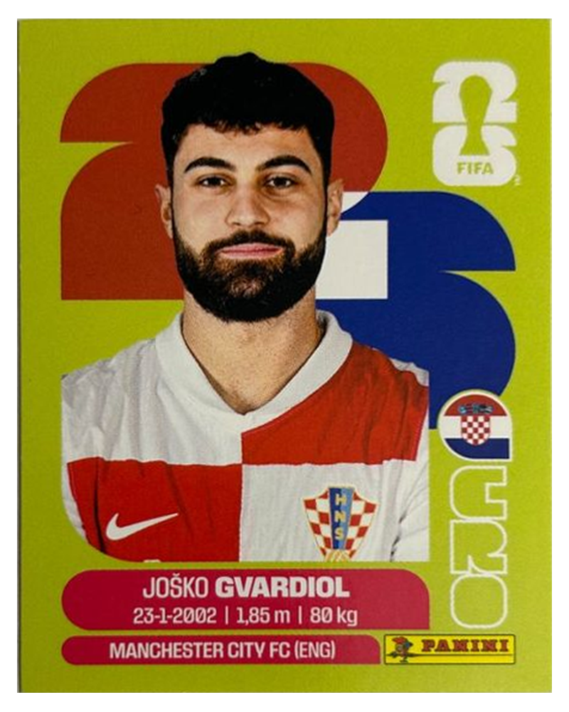 Panini FIFA WM 2026 United - CRO 4 - Josko Gvardiol