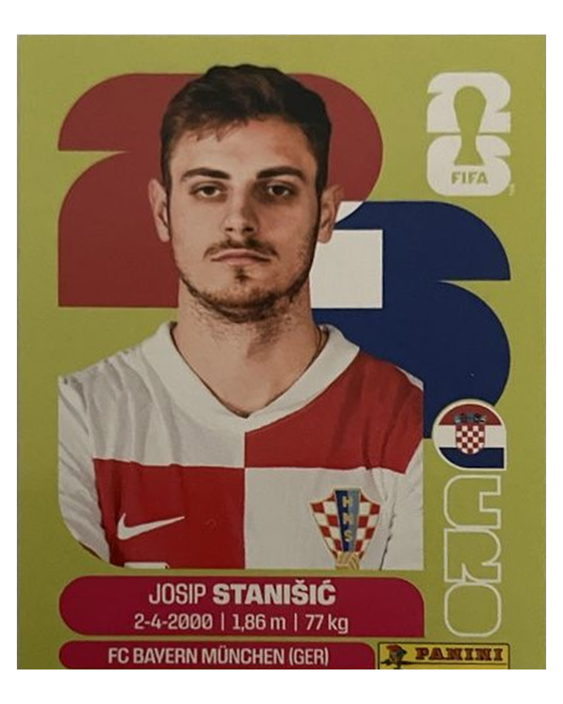 Panini FIFA WM 2026 United - CRO 5 - Josip Stanišić