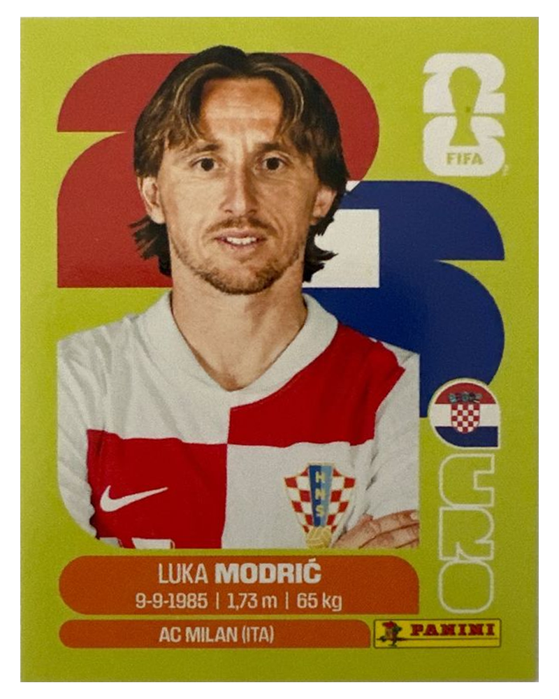 Panini FIFA WM 2026 United - CRO 9 - Luka Modrić