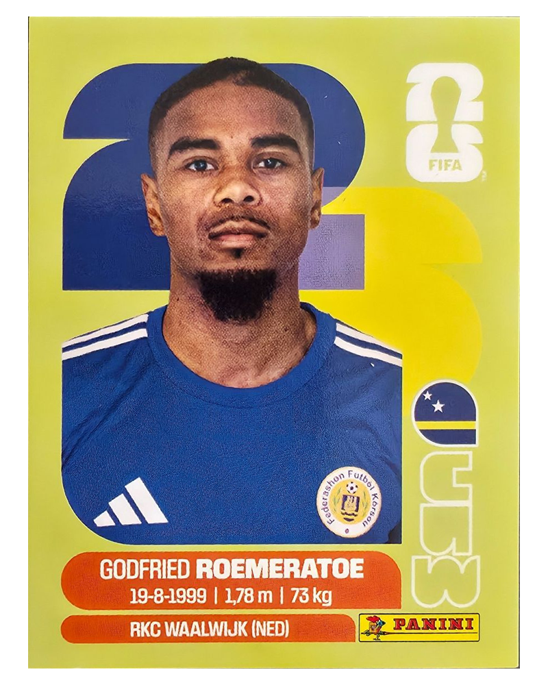 Panini FIFA WM 2026 United - CUW 10 - Godfried Roemeratoe