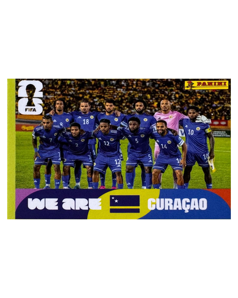 Panini FIFA WM 2026 United - CUW 13 - Team Photo