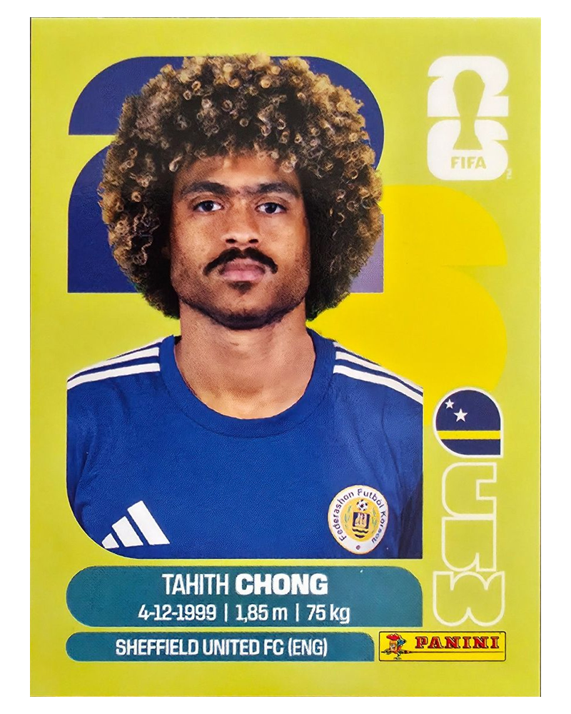 Panini FIFA WM 2026 United - CUW 14 - Tahith Chong