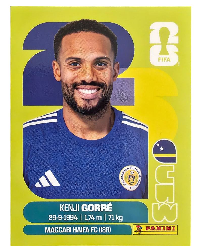 Panini FIFA WM 2026 United - CUW 15 - Kenji Gorre