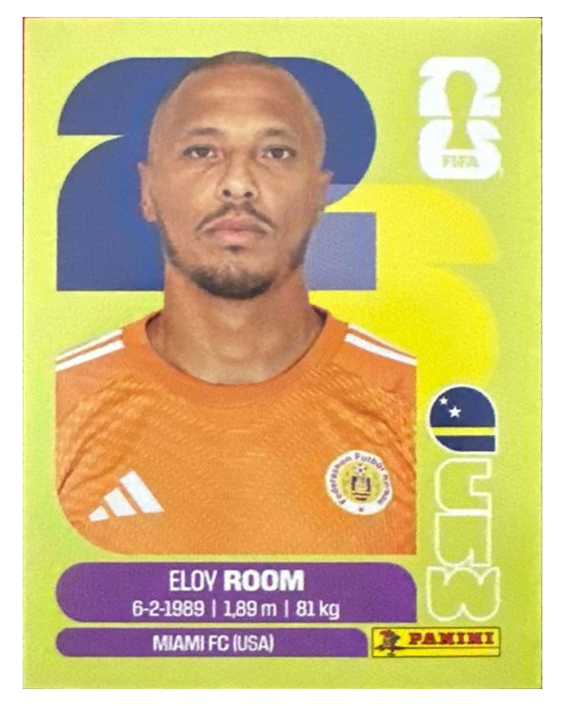 Panini FIFA WM 2026 United - CUW 2 - Eloy Room