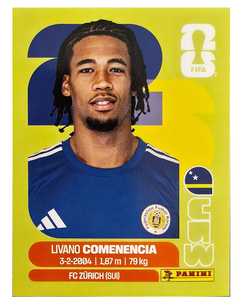 Panini FIFA WM 2026 United - CUW 9 - Livano Comenencia