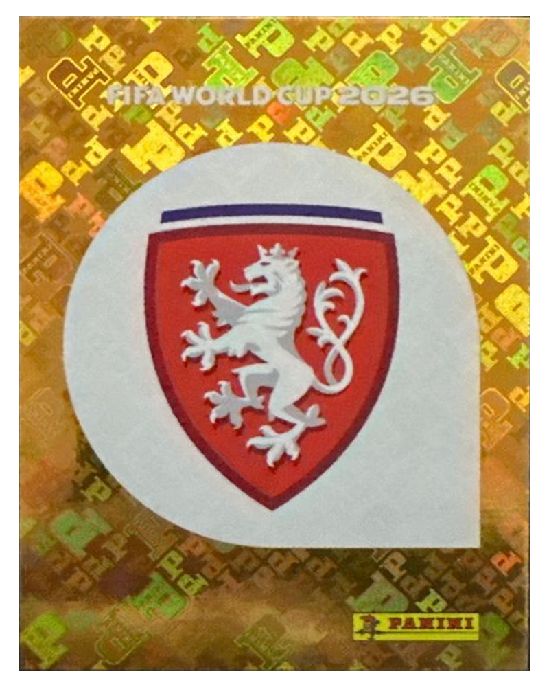 Panini FIFA WM 2026 United - CZE 1 - Team Logo