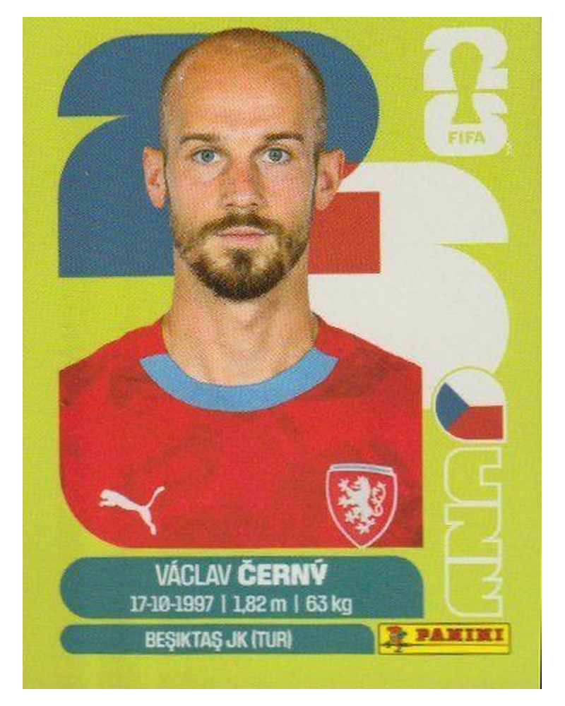 Panini FIFA WM 2026 United - CZE 18 - Vaclav Cerny