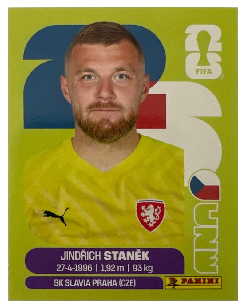 Panini FIFA WM 2026 United - CZE 3 - Jindrich Stanek