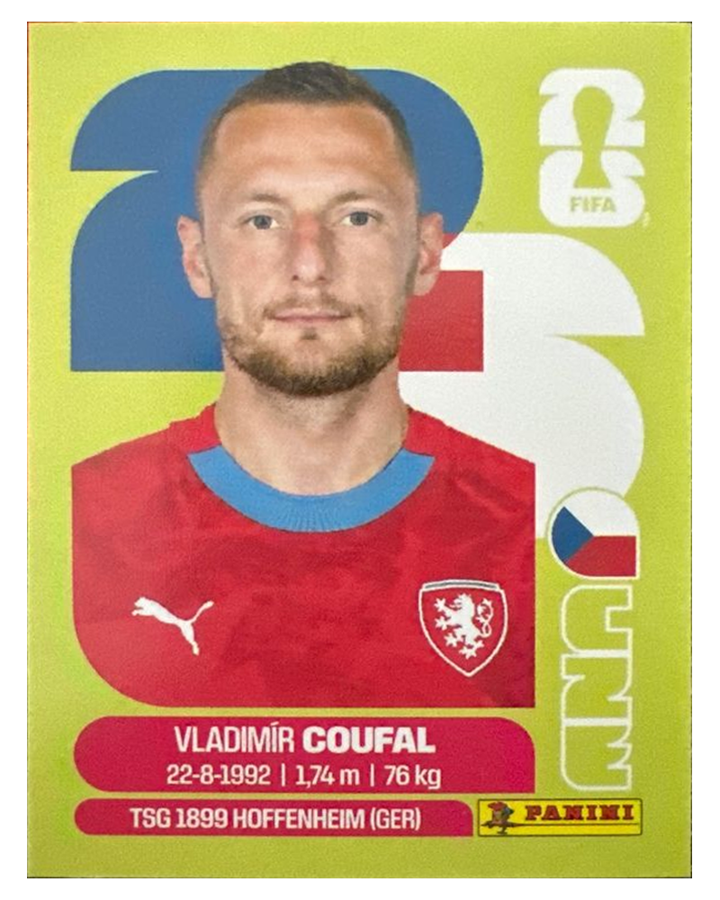 Panini FIFA WM 2026 United - CZE 5 - Vladimir Coufal