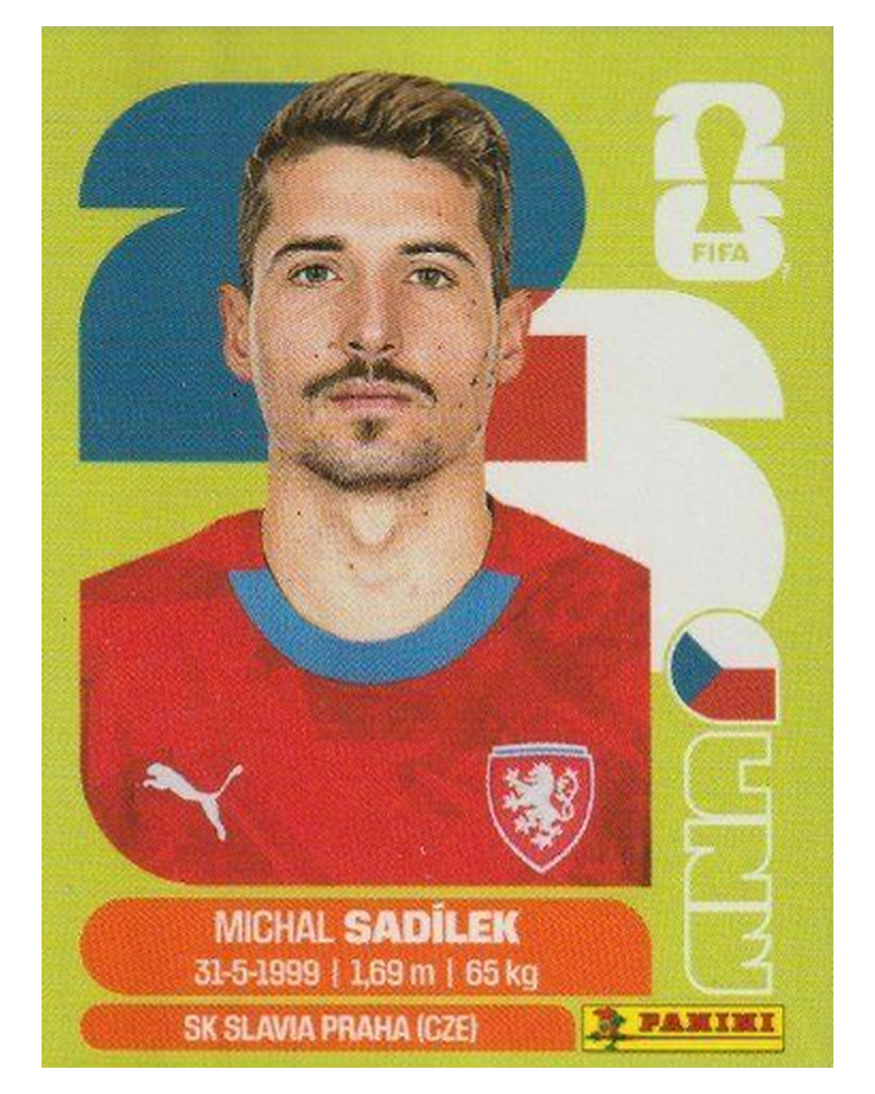 Panini FIFA WM 2026 United - CZE 9 - Michal Sadilek