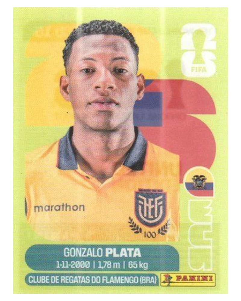 Panini FIFA WM 2026 United - ECU 16 - Gonzalo Plata