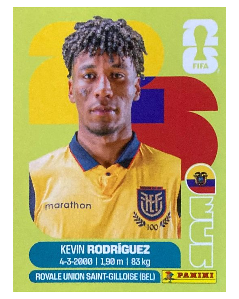 Panini FIFA WM 2026 United - ECU 19 - Kevin Rodriguez