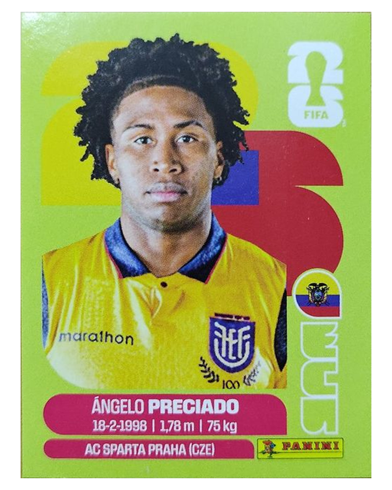 Panini FIFA WM 2026 United - ECU 7 - Ángelo Preciado