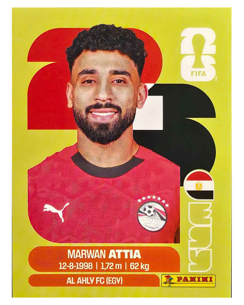 Panini FIFA WM 2026 United - EGY 10 - Marwan Attia
