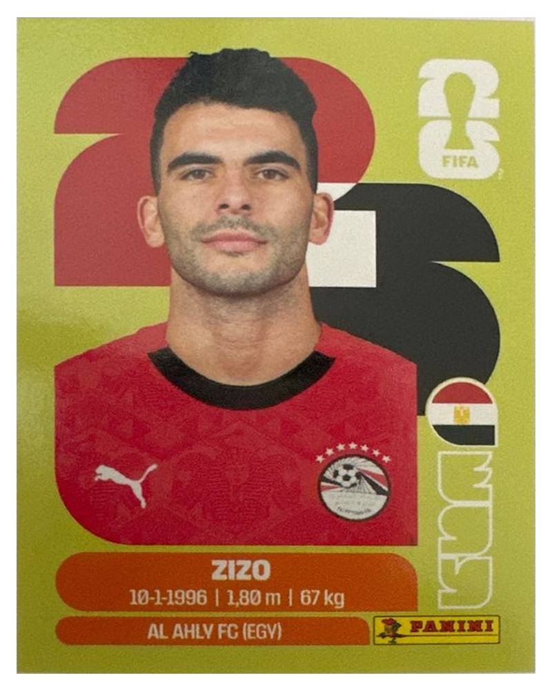Panini FIFA WM 2026 United - EGY 11 - Zizo