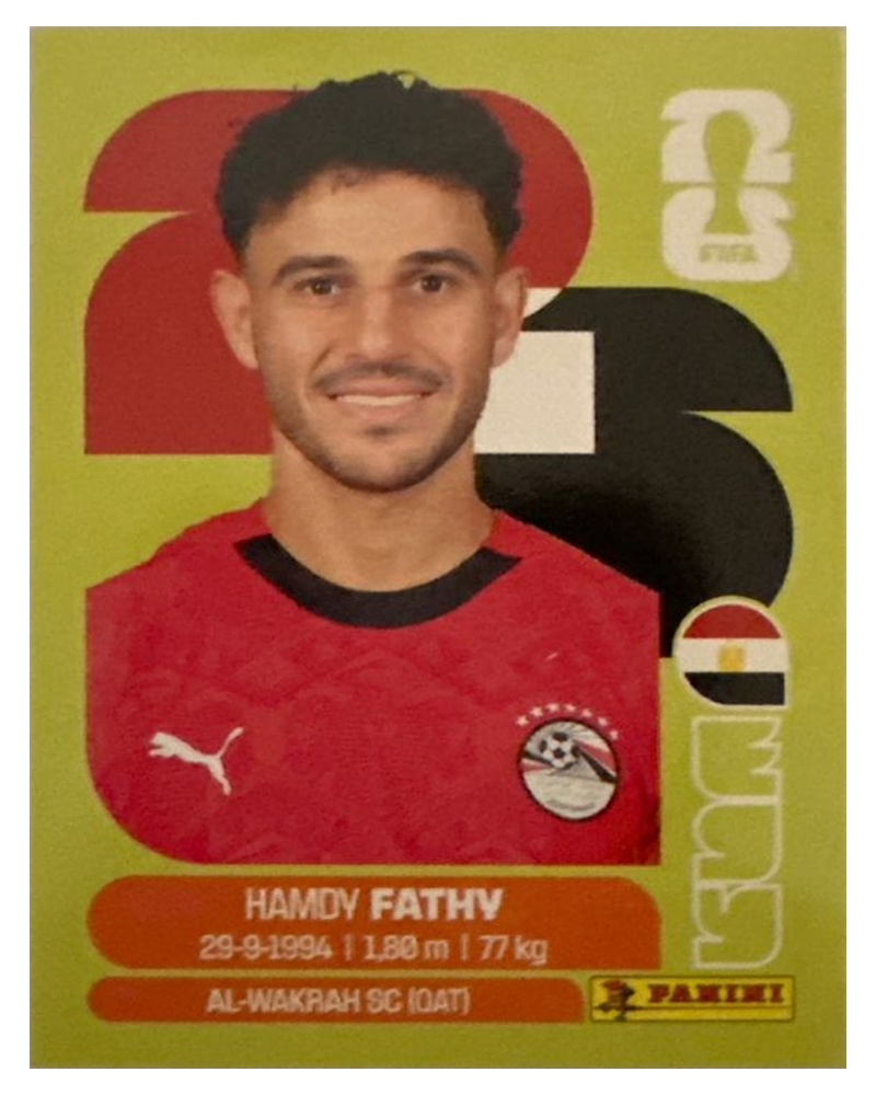 Panini FIFA WM 2026 United - EGY 12 - Hamdy Fathy