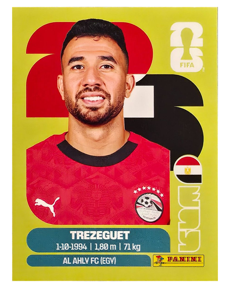 Panini FIFA WM 2026 United - EGY 19 - Trezeguet