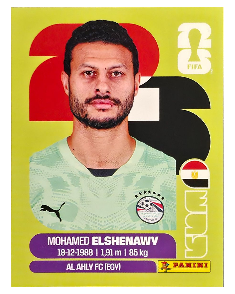Panini FIFA WM 2026 United - EGY 2 - Mohamed El Shenawy