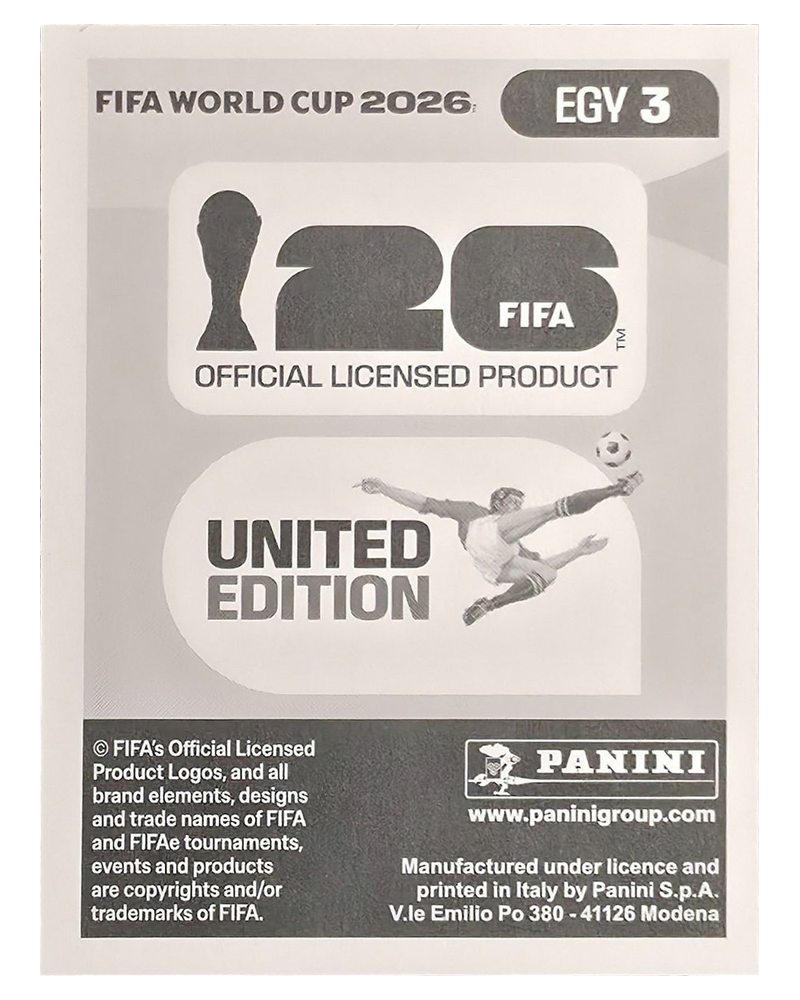 Panini FIFA WM 2026 United - EGY 3 - Mohamed Hany