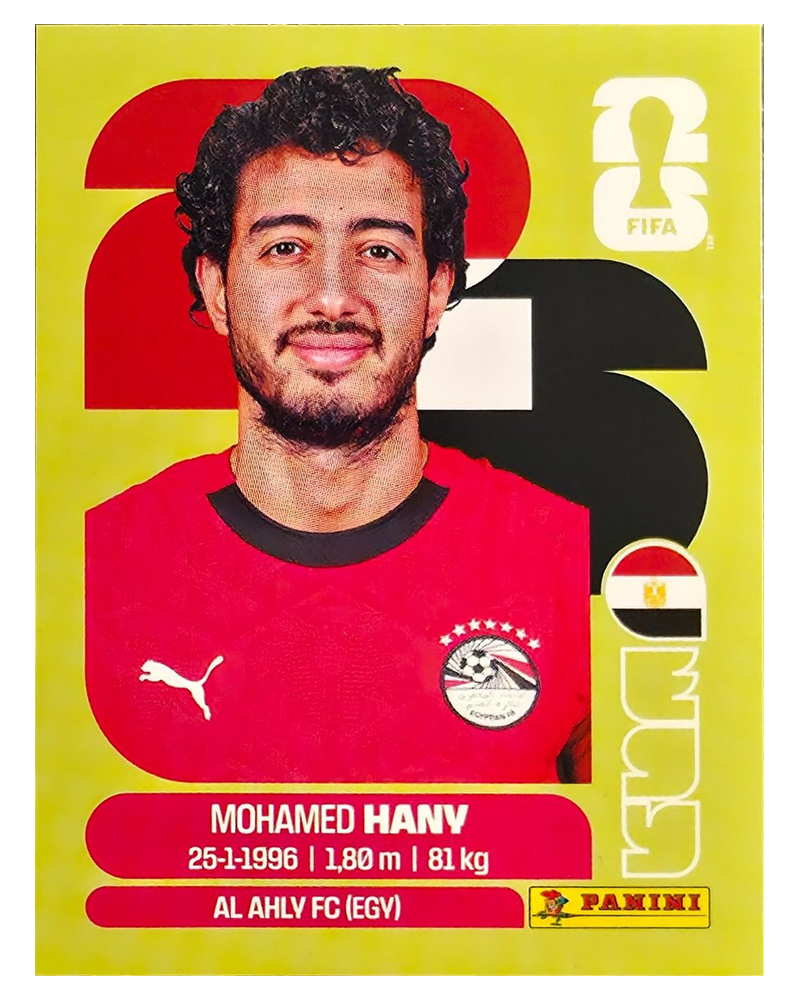 Panini FIFA WM 2026 United - EGY 3 - Mohamed Hany