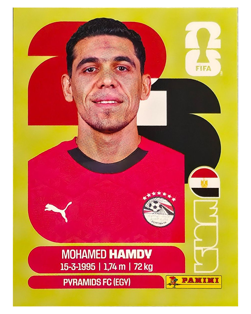 Panini FIFA WM 2026 United - EGY 4 - Mohamed Hamdy