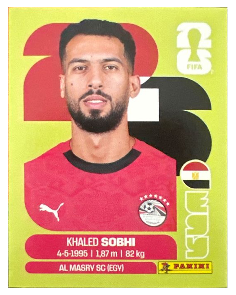 Panini FIFA WM 2026 United - EGY 6 - Khaled Sobhi