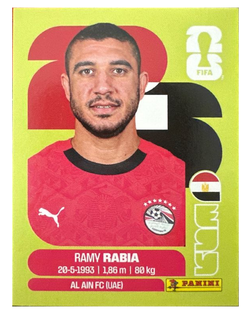 Panini FIFA WM 2026 United - EGY 7 - Ramy Rabia