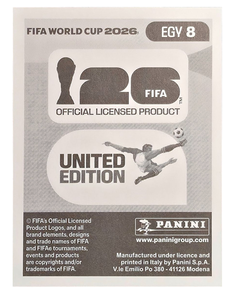 Panini FIFA WM 2026 United - EGY 8 - Hossam Abdelmaguid