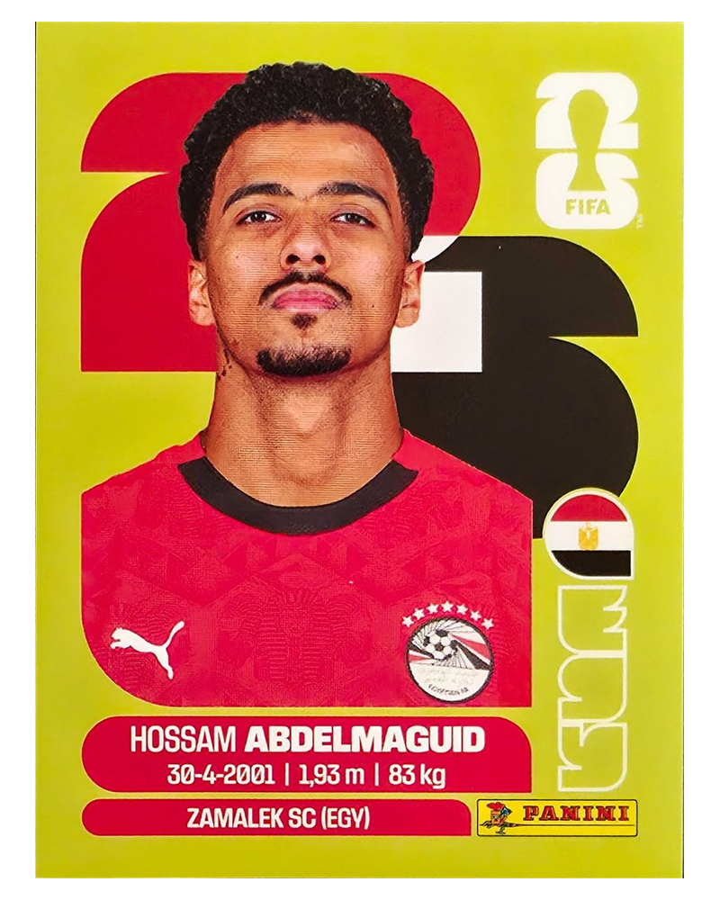 Panini FIFA WM 2026 United - EGY 8 - Hossam Abdelmaguid