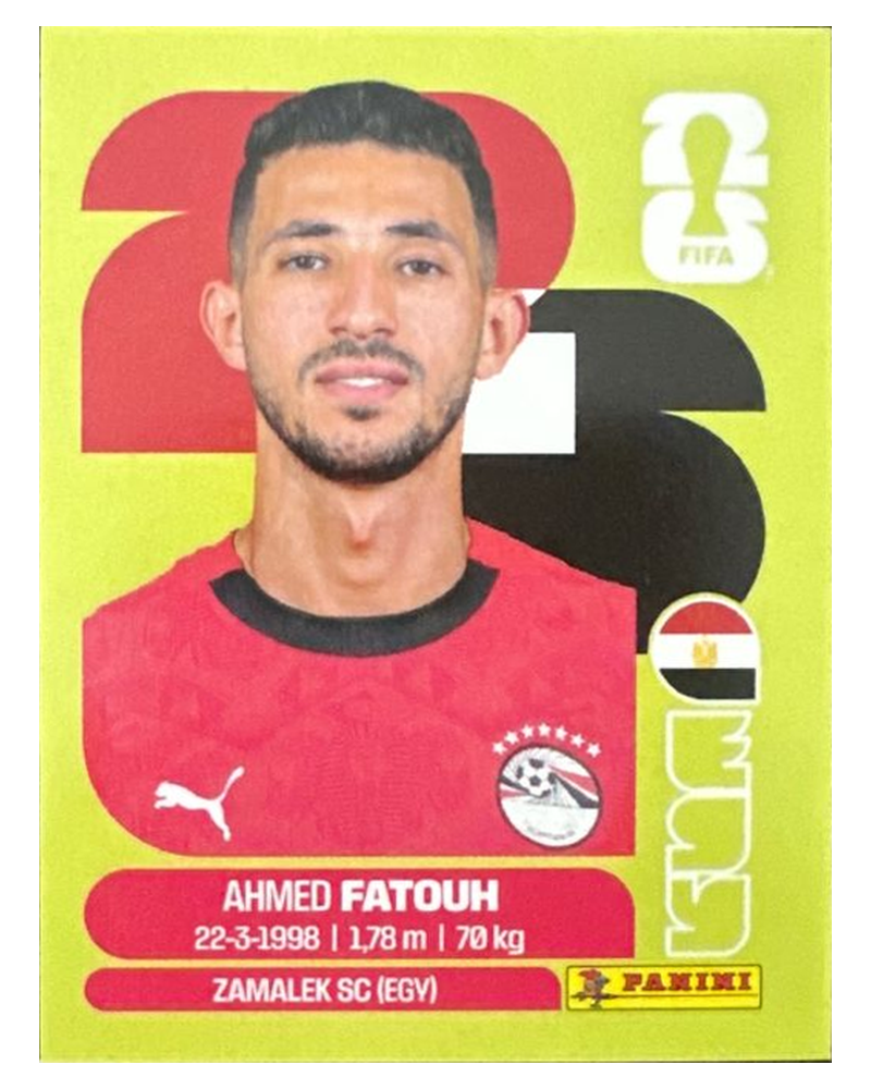 Panini FIFA WM 2026 United - EGY 9 - Ahmed Fatouh