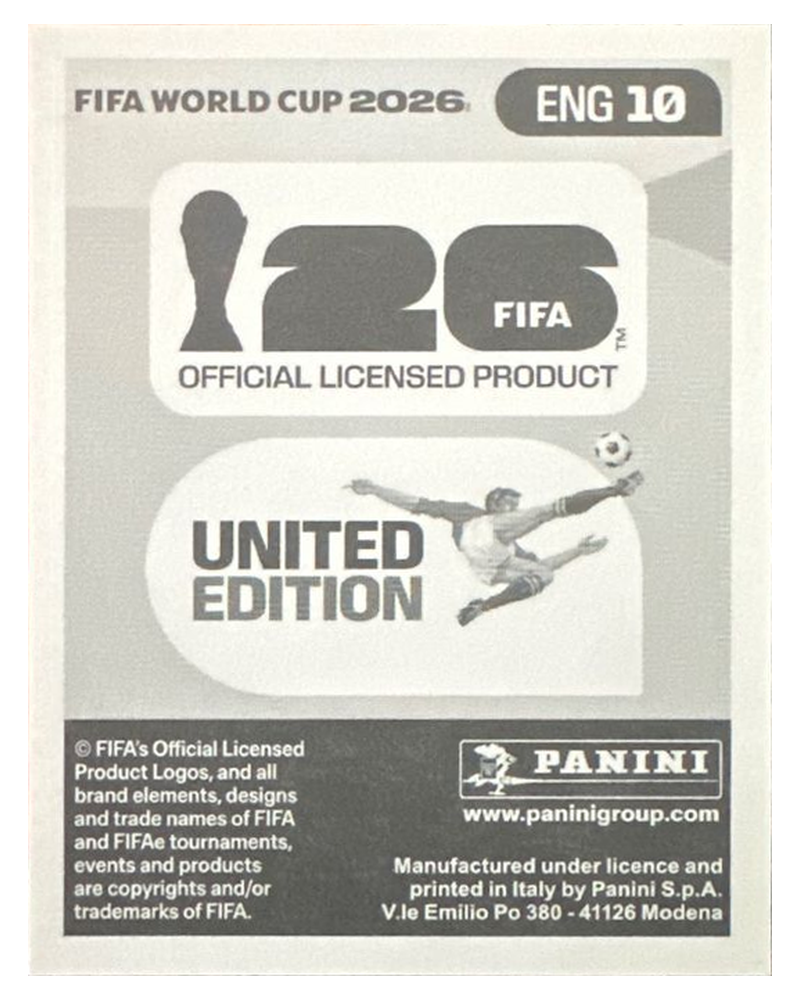 Panini FIFA WM 2026 United - ENG 10 - Declan Rice