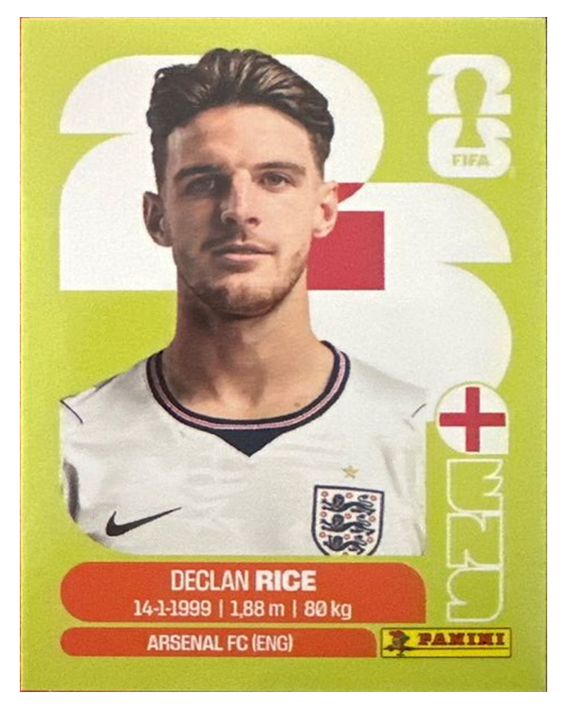Panini FIFA WM 2026 United - ENG 10 - Declan Rice