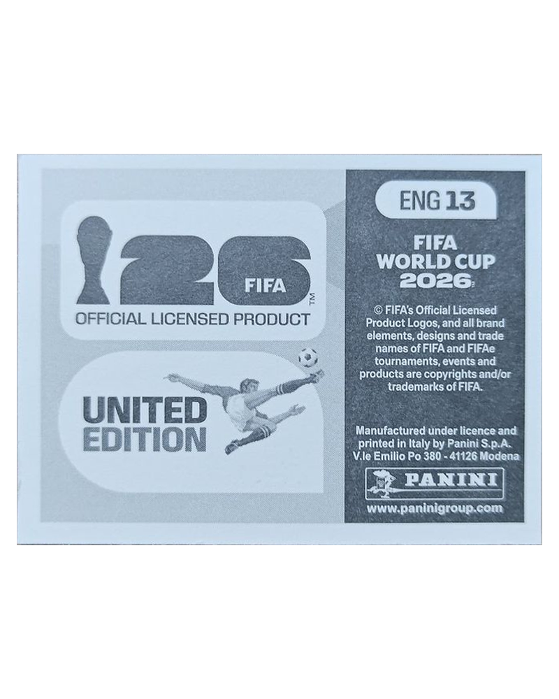 Panini FIFA WM 2026 United - ENG 13 - Team Photo