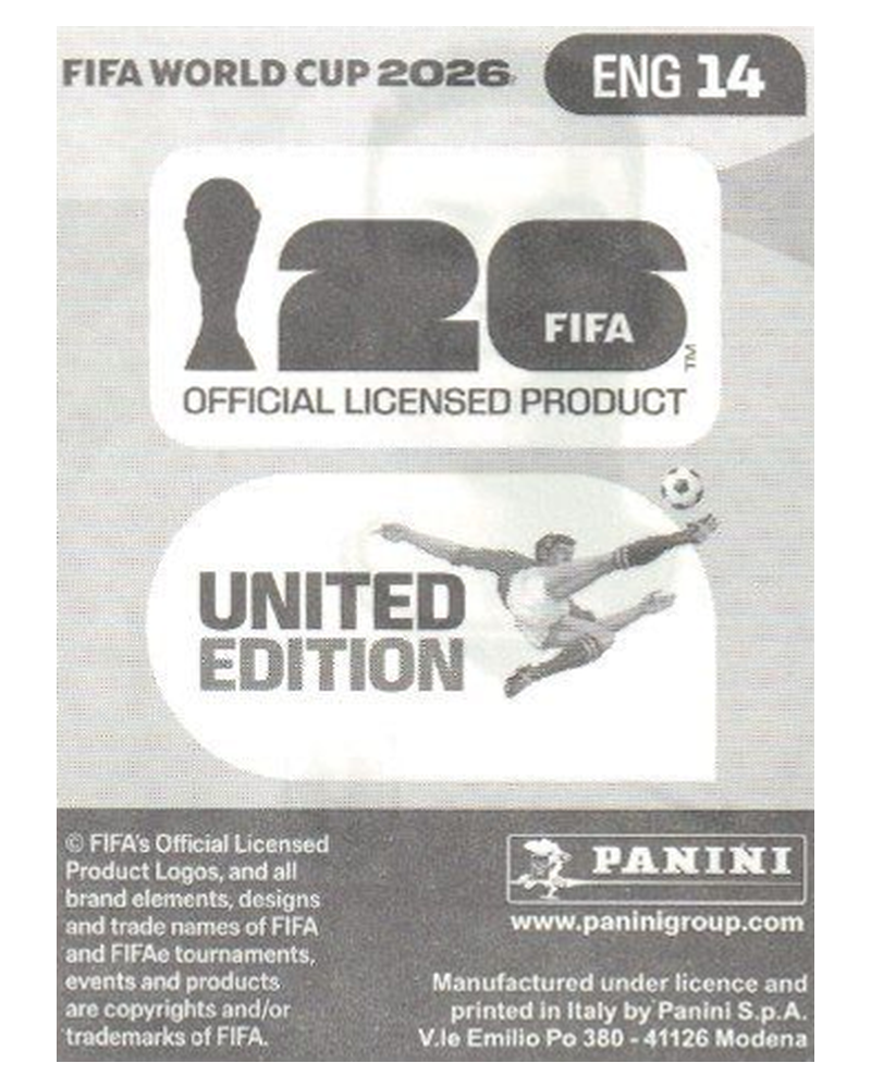 Panini FIFA WM 2026 United - ENG 14 - Morgan Rogers